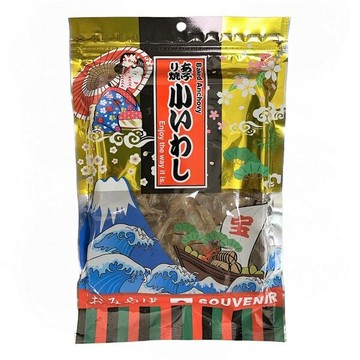 【江戶物語】 OKABE 岡部 炙燒調味小魚乾 105g 沙丁魚乾 即食烤魚乾 海鮮乾貨 下酒零食  日本原裝 日本進口