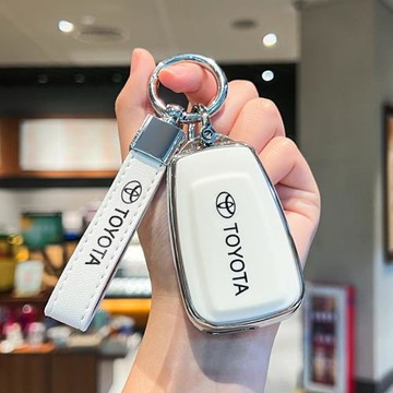 專用豐田凱美瑞鑰匙套榮放rav4亞洲龍威蘭達汽車殼扣女卡羅拉25款