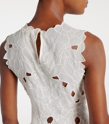 Ulla Johnson Ali floral cotton organda top