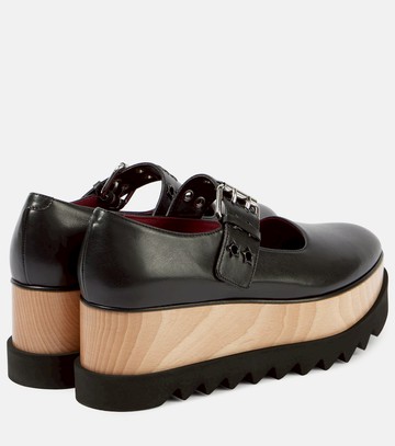 Stella McCartney Elyse Eco Alter Mat leather platform sneakers