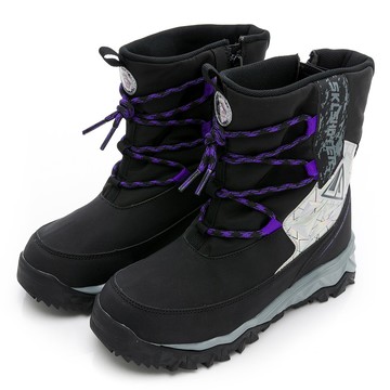 炫技者冰牙系列防水保暖靴-黑