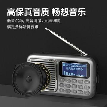 熊貓S6老年播放機多功能播放器老人專用收音機聽書評書陪伴機774