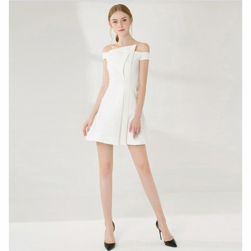 ワンピースドレス ワンピース 白 お呼ばれ 通勤 キレイめ 袖なし 安い オシャレ 春 きれいめ 着痩せ 結婚式 ファション 大人 おうべい 代 通販 Lineポイント最大0 5 Get Lineショッピング