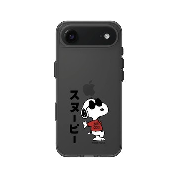 iPhone Air Clear (相機按鈕) 酷墨灰 - 史努比 Snoopy - Joe Cool