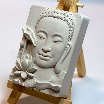 清水模軟裝設計 佛像擺飾九 香氛擺件 水泥軟裝 附贈木架