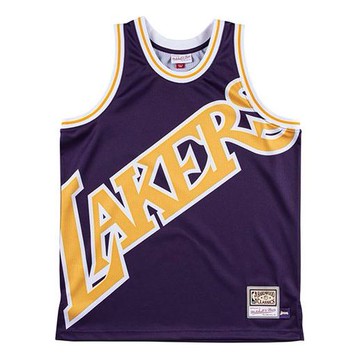 Mitchell & Ness Bigh Face Jersey 'Los Angeles Lakers'