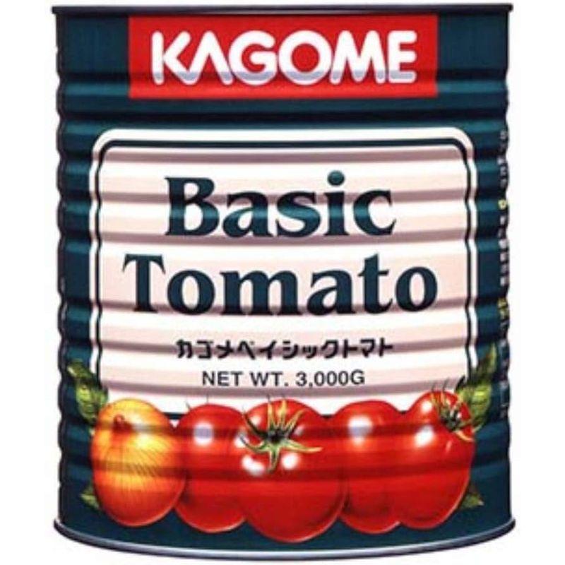 カゴメ ベイシックトマト 1号缶 3000g 1個 業務用 大容量 レストラン用