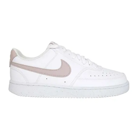NIKE COURT VISION LO NN 女休閒運動鞋-經典 慢跑 白藕粉