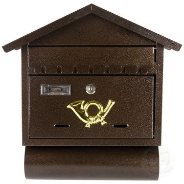 🛒加購超便宜🛒歐式別墅信箱室外鐵藝壁掛報箱創意見箱遮擋箱復古掛牆郵筒工業風