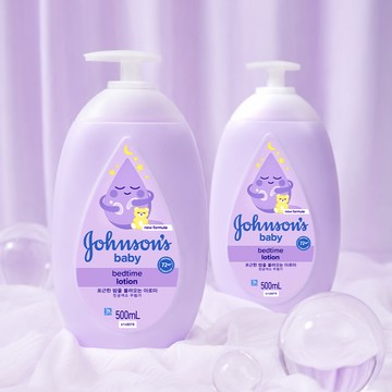 JOHNSON'S Baby Bedtime Lotion 500ml Double Pack (500ml*2)