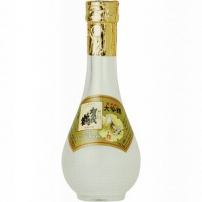 【賀茂鶴酒造】日本酒　特製ゴールド賀茂鶴　180ml　丸瓶　桜の金箔入り
