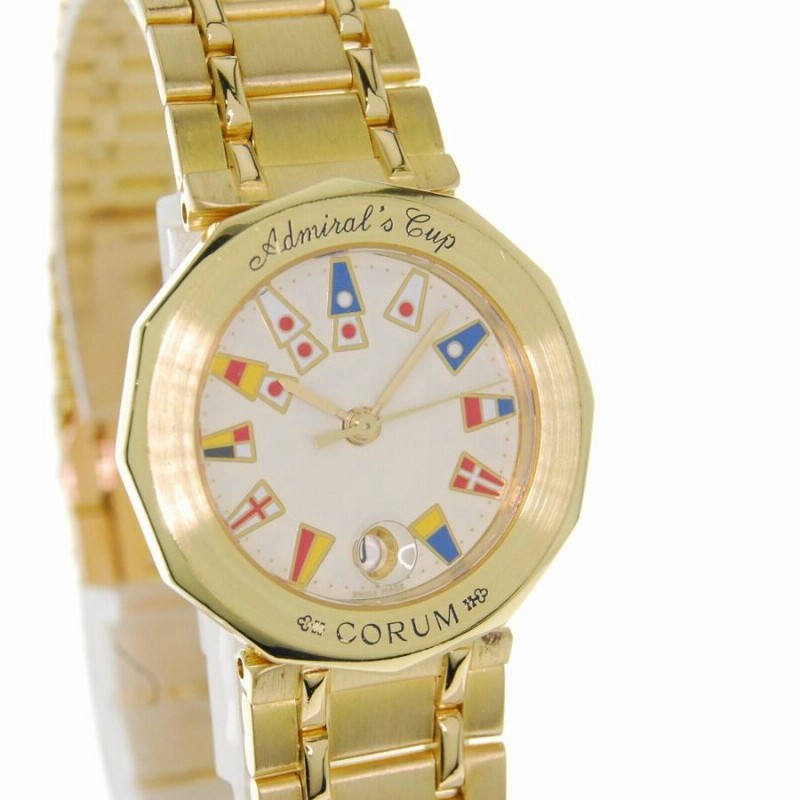 楽天市場】コルム CORUM レディ アドミラル 腕時計 時計 18金