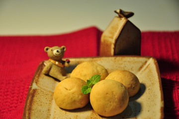 球球－檸檬雪球餅乾