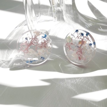 耳環 ピアス / イヤリング  | 粉