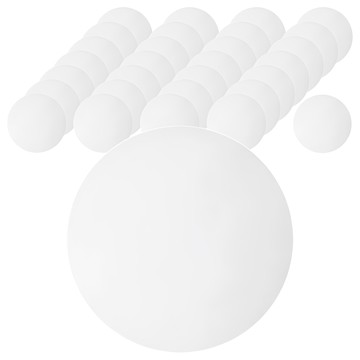 圓形烘焙紙 無孔 - 烤箱烘焙必備 食品級材質 圓形烤盤適用  19cm  100張