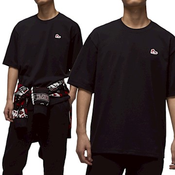 Nike J BRND BR SNKR PCH SS 男款 黑色 運動 休閒 圓領 短袖 HJ2327-010