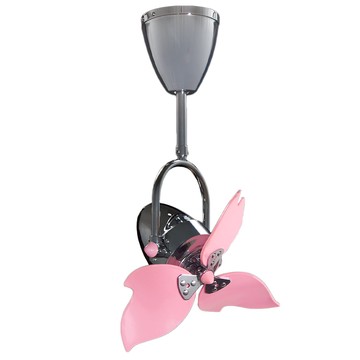 16吋迷你平方系列-櫻花扇 L08-FINO2sakura-鉻色／霧粉色