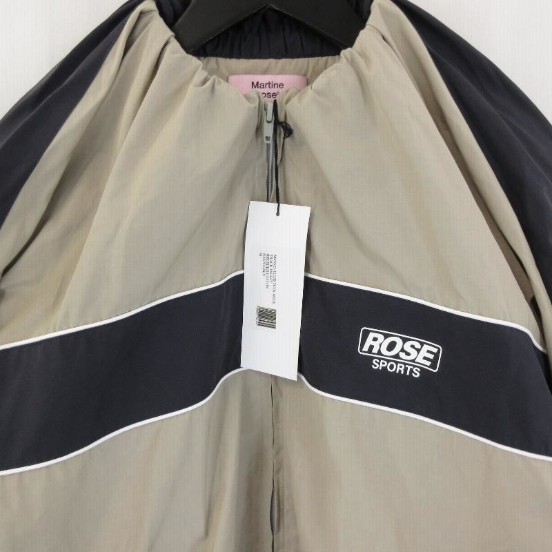 美品 Martine Rose マーティンローズ トラックジャケット MRSS22-121CB Tuck neck track jacket グレー  M 71006249 | LINEブランドカタログ