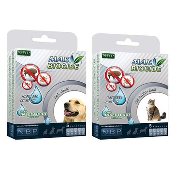 西班牙NBP-全天然驅壁蝨滴劑(貓用/犬用)-5劑入