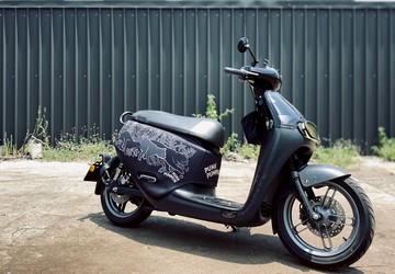 BLR gogoro  雙面車套 ID137 貓科動物 車身防刮套 潛水衣布 防刮套 保護套 車套 素人插畫款 台鈴 宏佳騰 PGO VIVA VIVA MIX【客製7-10個工作天】