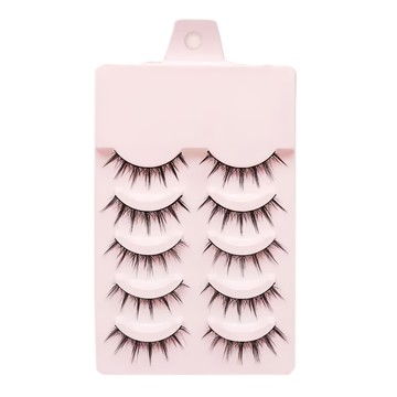 蕉蕉購物 假睫毛5對組 自然濃密 解鎖漫畫大眼睛  仙女款  1組