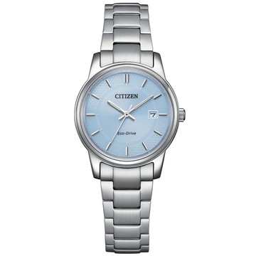 CITIZEN星辰 PAIR系列 光動能時尚腕錶 27.5mm / EW2318-73L