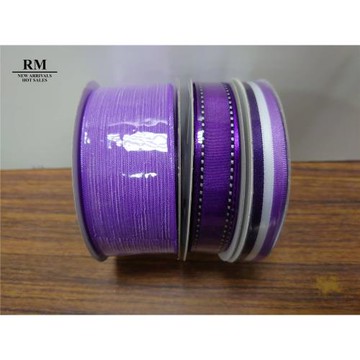 特惠套組 紫色三套組 緞帶套組 禮盒包裝 蝴蝶結 手工材料