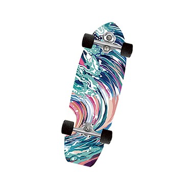 【DAYOU】TAS 衝浪滑板 SurfSkate 贈工具板袋 極速款 S5 扭簧橋架 D0200008