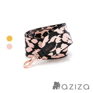 aziza 豹紋寬版造型背帶