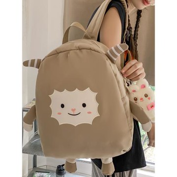 日系小羊雙肩包公仔玩偶包女可愛兒童背包丑萌卡通小學生書包女孩