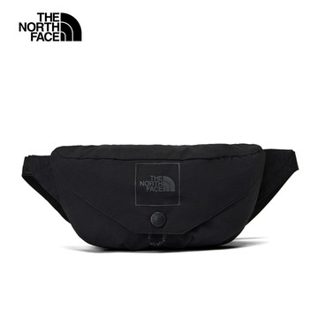 The North Face北面男女款黑色舒適背負休閒腰包｜8EEUJK3
