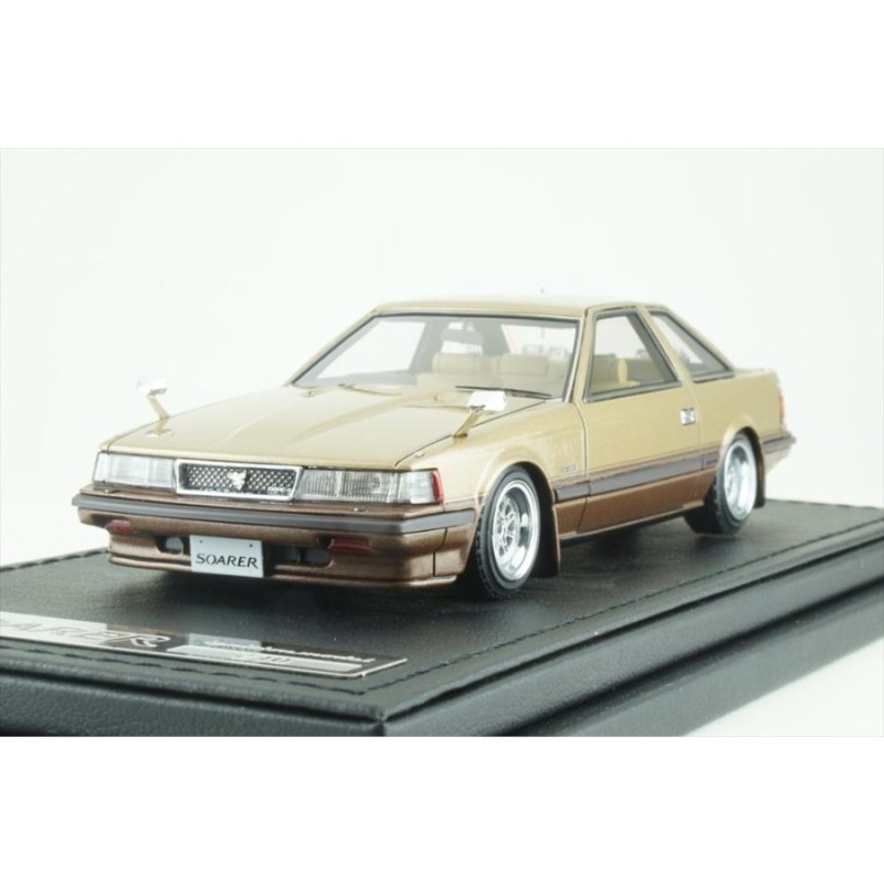 イグニッションモデル 1/43 トヨタ ソアラ 2800GT Extra Z10 ゴールド 