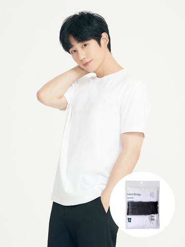 High Density Cotton Basic T-shirt (3 Pack)