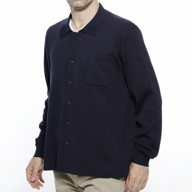 メゾンマルジェラ Maison Margiela カーディガン 14 男性のためのワードローブ Decortique ブルー メンズ S50ha0873 S 511 通販 Lineポイント最大0 5 Get Lineショッピング