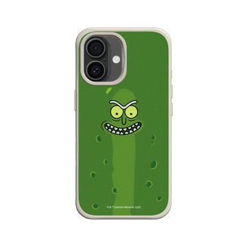 iPhone 16 SolidX 貝殼灰 - 瑞克和莫蒂 Rick and Morty - Rickornichon