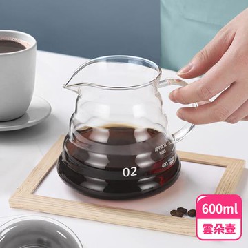 【FUJI-GRACE】高硼硅玻璃雲朵壺600ml