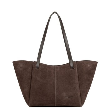 Sierra Haus Large Suede 托特包 深咖色