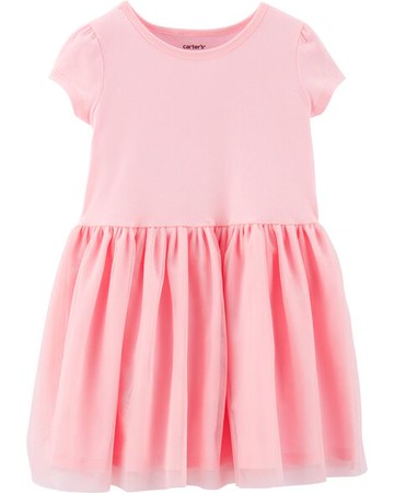 Toddler Tutu Jersey Dress