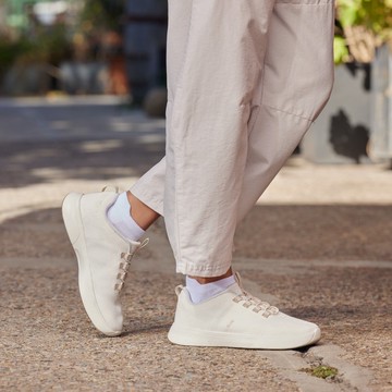 Keds BLISSWALK ALT ENG KNIT 免綁帶輕量健走鞋 焦鹽白 WF68625