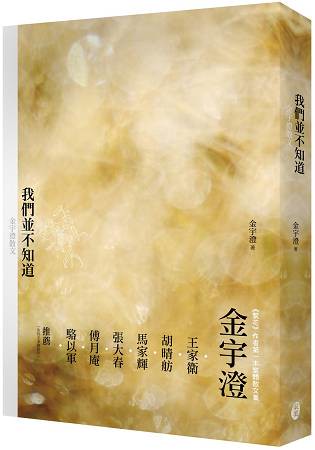 我們並不知道：金宇澄散文