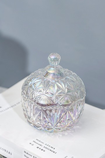 華光-藏晶閣| 七彩水晶消磁蘋果彩盅款 | 水晶淨化