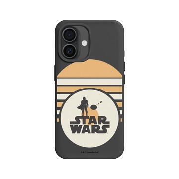 iPhone 16 SolidX 黑 - Star Wars - The Mandalorian - 復古印刷