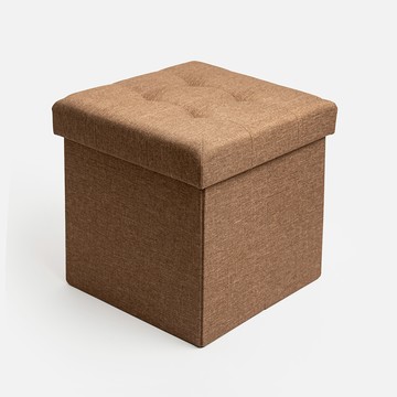 單人折疊收納凳 高雅棕