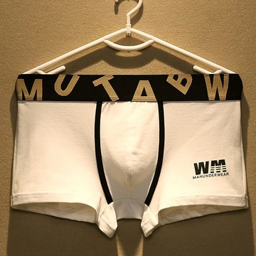 男內褲 男士純棉四角褲 學生潮流內褲 青少年寬松短褲 舒適運動內褲 透氣中腰平角褲頭 男生內褲 四角內褲【不二雜貨】