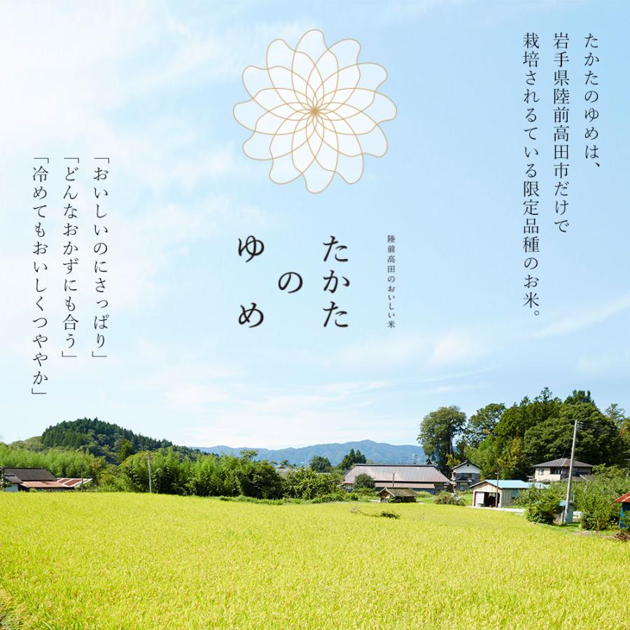 令和5年産 新米 かたのゆめ 5kg×6 30kg お米 精白米 陸前高田市 岩手県産 地域限定栽培米 ギフト 3.11 米 株式会社浅野 家計応援 セール