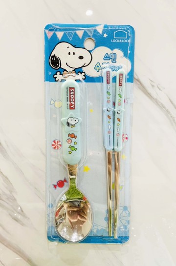 【震撼精品百貨】史奴比Peanuts Snoopy ~SNOOPY 不鏽鋼湯筷(星型柄)*07539