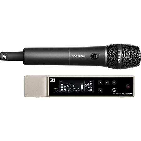 Sennheiser EW-D 835-S Set Digital Wireless Handheld Microphone System with MMD 835 Capsule (R1-6: 520 to 576 MHz) Bundle with Rapid Charge(並行輸入品)