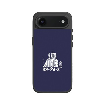 iPhone Air SolidX 黑 - 迪士尼-星際大戰 Star Wars - 波巴費特-日文字系列