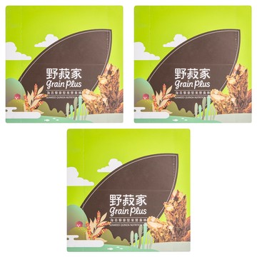 grain plus 野菽家 海苔藜麥堅果營養棒  210g  3盒