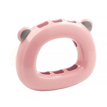 小熊三格牙刷架 g765 5個  蜜桃粉  1組